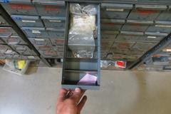 Durham 84 Drawer Index w Contents of Hardware