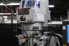 Sharp TMV-DVS Acu-Rite MillPWR 2-Axis CNC Vertical Knee Mill, Power Quill Feed, Power Drawbar