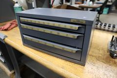Huot Fractional Drill Index 3 Drawer with Contents