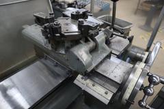 Hardinge Model HC Chucker Lathe,  8 Station Turret, 5C Collet Closer