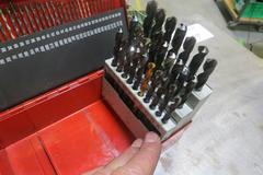 Drill Index w Drills, Fractional And Letters