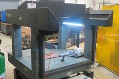 Hexagon 7.10.7 SF Coordinate Measuring Machine with TesaStar-111 Probe Head, 6-Position Styli Rack with assort Styli, Grid Plate and MORE! 