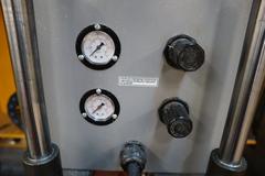 PMI-455 Type A Automatic Circular Upacting Saw, ProFace Control, In-Feed Conveyor,  Powermatic Powertec Collectors