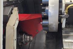 Haas HL-2 CNC Lathe Turning Center, Programmable Tailstock, Chip Auger