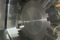 Miyano LZ-01R 2-Axis CNC Chucker Lathe, Fanuc 21i-T Control, Collet Chuck, 12-Station Turret with Live Milling Capability