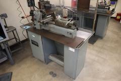 Hardinge DSM-59 Second Operation Lathe with Lever Operated 5C Collet Closer and 6-Station End Working Slide