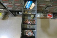 Durham 84 Drawer Index w Contents of Hardware
