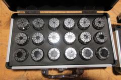 Haas ER16(10),  ER25(15), ER32(18) Complete Collet Sets In Case - BRAND NEW! 04-0718, 04-0719, 04-0720