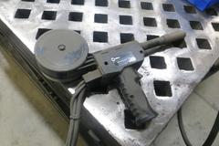 Miller XMT 304 CC/CV Multiprocessor Welder W Miller S52A Continuous Feed On Adjustable Boom