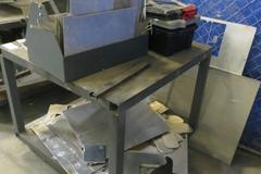 Heavy Duty Cart w Contents, Portable on Casters