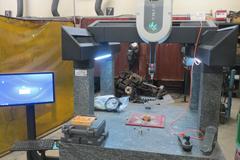 Hexagon 7.10.7 SF Coordinate Measuring Machine with TesaStar-111 Probe Head, 6-Position Styli Rack with assort Styli, Grid Plate and MORE! 