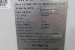 Haas VF-0 CNC Vertical Machining Center, Haas 32-Bit CNC Control, 4th Axis Drive, 20-Station Tool Changer, Programmable Coolant, Remote Jog Handle, Chip Auger 