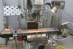 Southwest Industries Trak TRM 3 Axis w Proto Trak MX2 2-Axis CNC Control, Kurt Power Draw Bar, 40 Taper, 10" x 45" T-Slotted Table and MORE