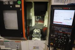 Mazak VCU-400A-5X 5-Axis CNC Vertical Machining Center, Mazatrol Matrix 2 CNC, 12K RPM, 30 ATC - New 2013