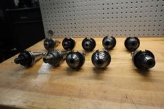 CT 40 Taper Tool Holders, (10) End Mill Holderss