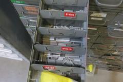 Equipto 90 Drawer Index w Contents Large Assortment