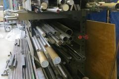 Cantilever Rack, Adjustable w (14) Arms- Large Assortment of Stock