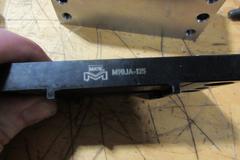 MATE M90JP-125ST2 DynoGrip-96 Machinable Steel Vise Jaw Kit with Adapter Plates 125mm Wide (6)