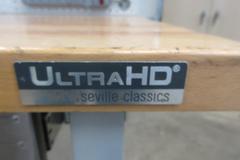 Portable Work Bench with Maple Top, Upper Shelf, Drawer, Work light