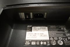 Acer 27" Monitors w/ Adjustable Stands (2) & Dual Monitor Mount