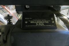 Miller XMT 304 CC/CV Multiprocessor Welder W Miller S52A Continuous Feed On Adjustable Boom