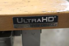 Portable Work Bench with Maple Top, Upper Shelf, Drawer, Work light