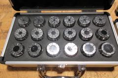 Haas ER16(10),  ER25(15), ER32(18) Complete Collet Sets In Case - BRAND NEW! 04-0718, 04-0719, 04-0720