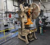 Bliss 21-1/2 OBI Punch Press, 60 Ton Back Geared, 3.75" Stroke, Air Clutch Brake