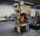 Federal Model 60 Punch Press, 60 Ton, OBI, Single Crank, Flywheel, 2" Stroke, Air Clutch