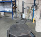 Orion Packaging Inc. Semi Automatic Shrink Wrapper and Pallet Scale, Max Load 55"x55"x82" 4000lbs Dynamic, 8000lb Static Capacity