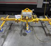 Anver VPF-57-DCP-L3P/6P Vacuum Sheet Lifter, Leakage Sensor, (6) Vacuum Cups, 900 Lb Capacity