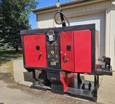 2-Position Lincoln Electric eCell Welding System with Fanuc Arc Mate 100iBe 6-Axis Robot, Powerwave 355M Power Source