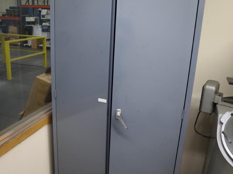 2 Door Metal Cabinet with Shelving