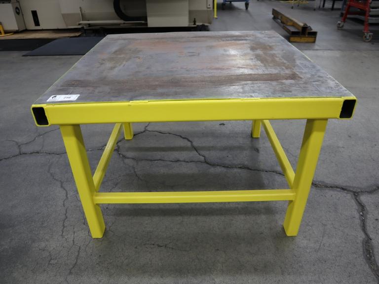 Steel Table, Heavy Duty 42' x 42" x 28.5"