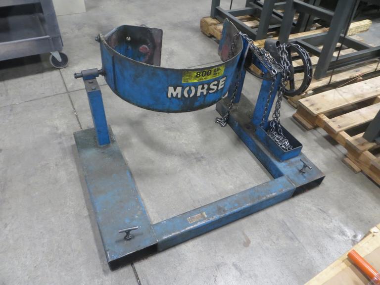 Morse 800 Lbs Barrel Lifting Attachment for Fork Lift