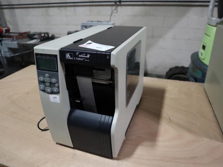 Zebra 110Xi4 Label Printer, 203 dpi, 4" Wide Label Cap