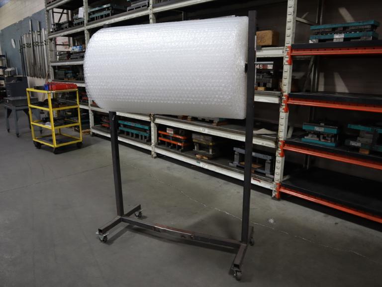 Rolling Bubble Wrap Stand for 4' Rolls