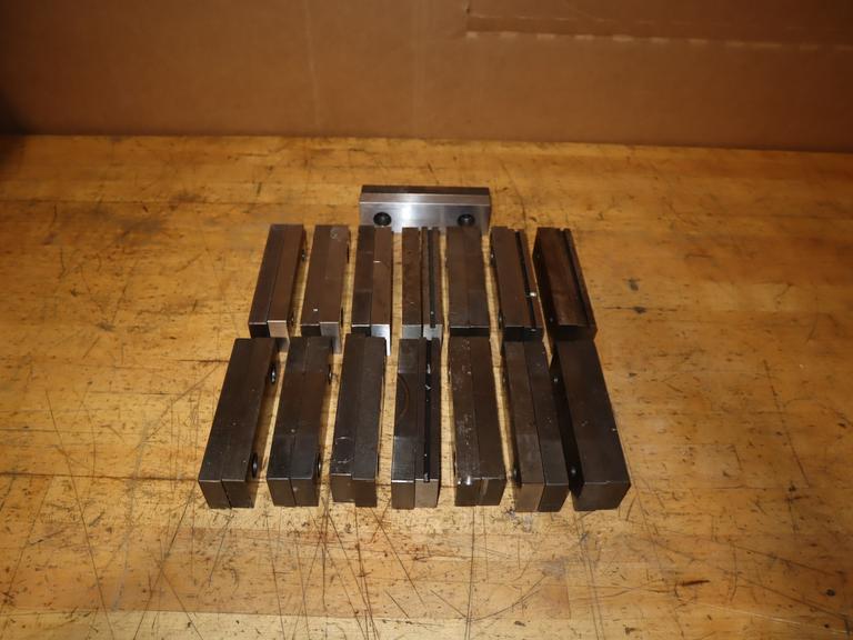 Assorted 6" Machine Vise Jaws (15 Pairs)