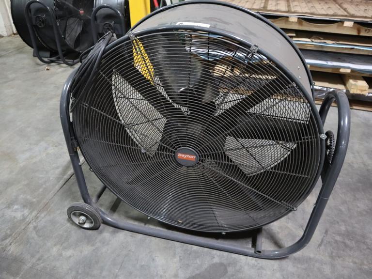Dayton 36" Shop Fan, Portable on Wheels