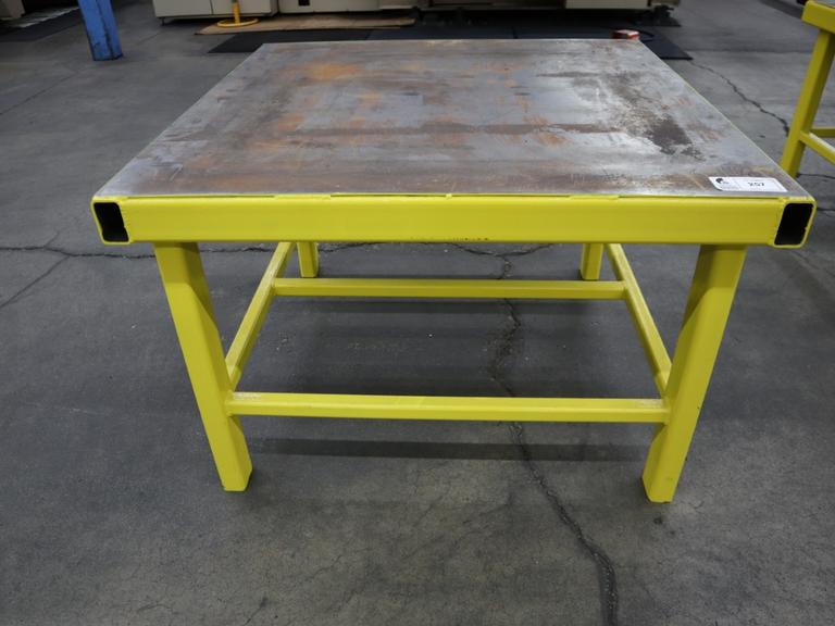 Steel Table, Heavy Duty 42' x 42" x 28.5"