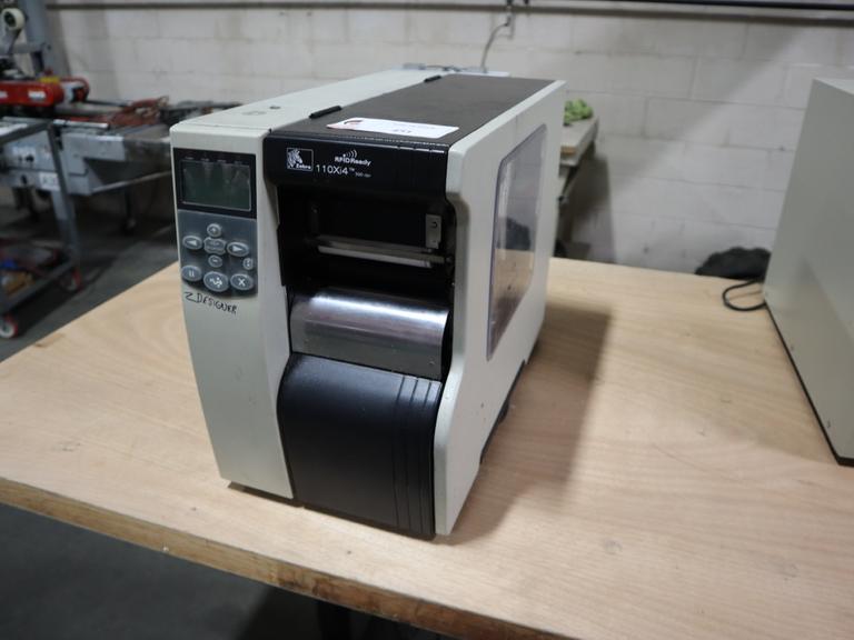 Zebra 110Xi4 Label Printer, 203 dpi, 4" Wide Label Cap