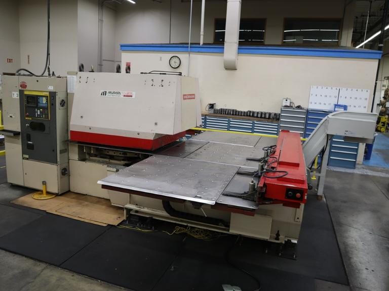 Murata Wiedemann Centrum 3000 CNC Turret Punch Press, 33 Ton, Fanuc  OP Control, 54 Station Turret, (2)AI Stations