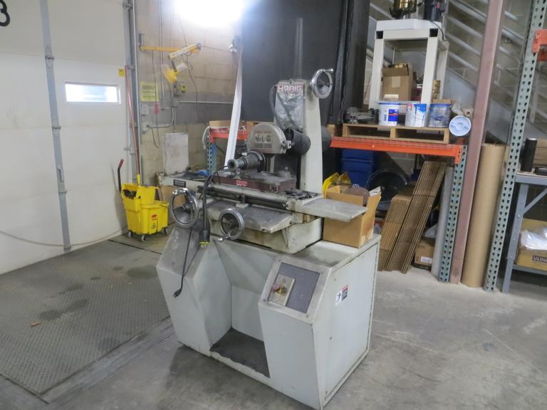 Harig 618 Hand Feed Surface Grinder with Suburban Tool Magnetic Chuck, Table Mounted Dresser, Spin Fixture and MORE!