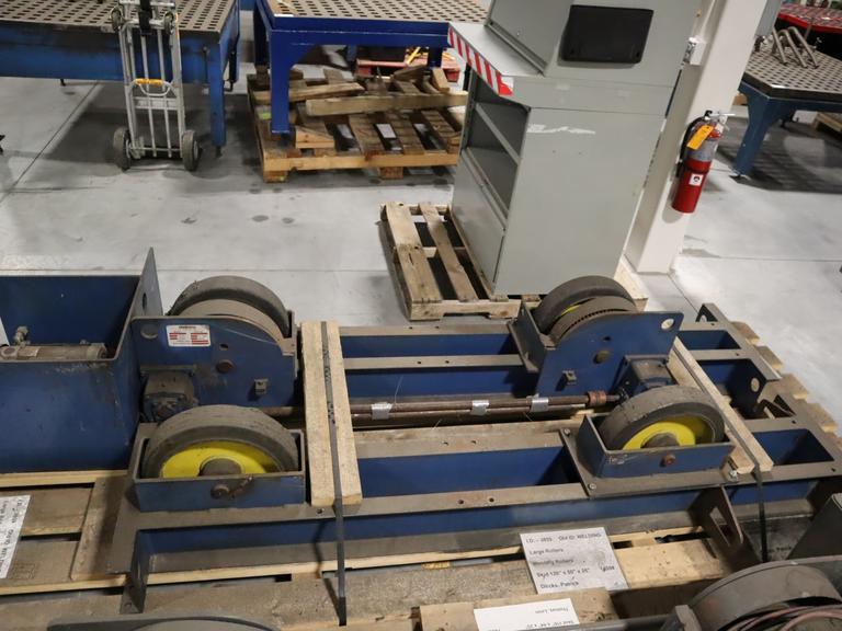 Pandjiris PR-30/10 Tank Turning Roll – 10,000 lb per Roll, 30,000 lb Capacity, Variable Speed