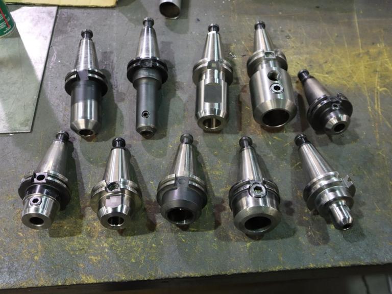 CT 40 Taper Tool Holders: (10) End Mill Holders