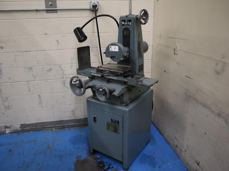 Harig Super 612 Surface Grinder, Hand Feed 6x12" Chuck