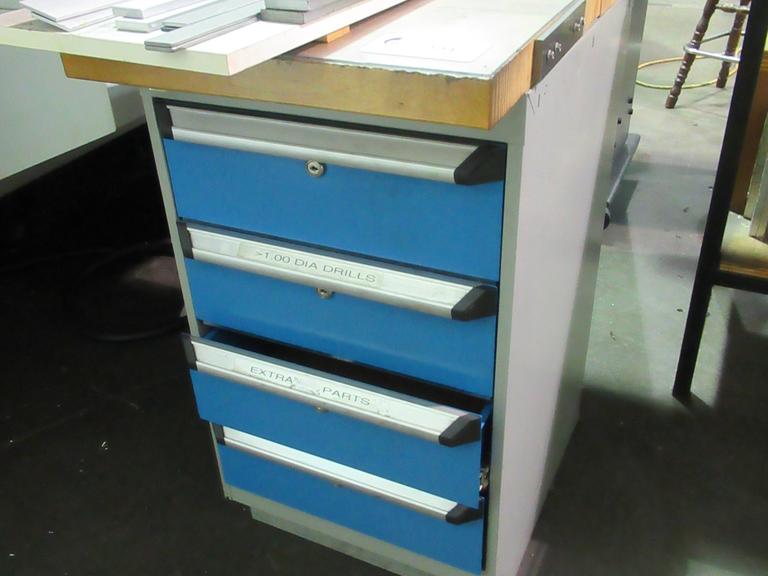 Rousseau 4-Drawer Cabinet with Contents