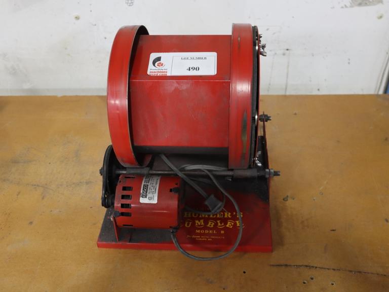 Humlers Tumbler Model B Deburring Tumbler / Polisher - Single Phase
