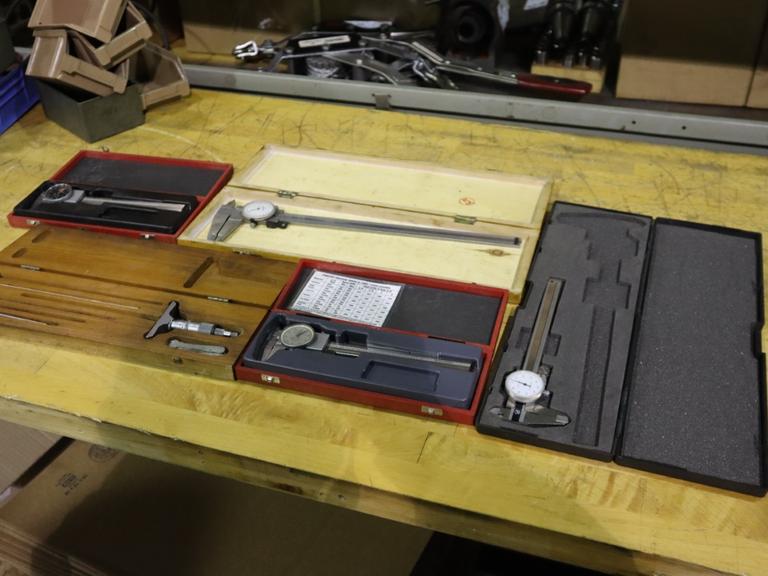 Verneer Calipers - Dial Type and Depth Mic