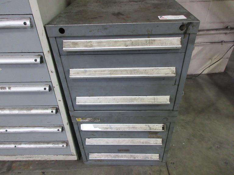 Stanley Vidmar 6 Drawer Cabinets with Contents